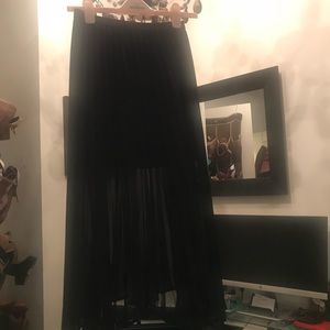 American Rag Black Maxi Skirt (new with tags)